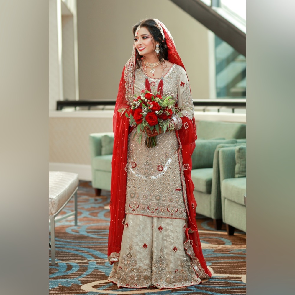 3- Piece Bridal Wear Sharara